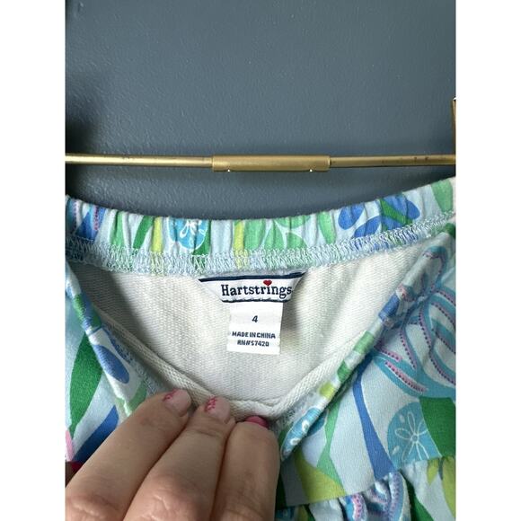 Hartstrings Ocean‎ Print Ruffle Skirt - Picture 4 of 4